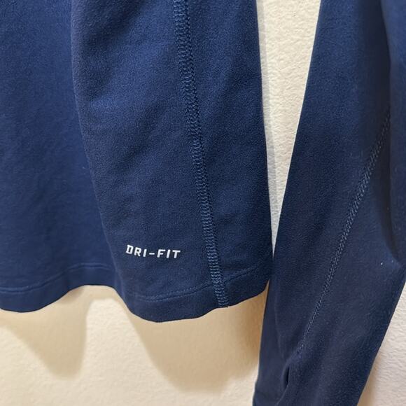 NFL Nike Rams Navy Tailgate Element Half-Zip Jacket - Picture 5 of 6